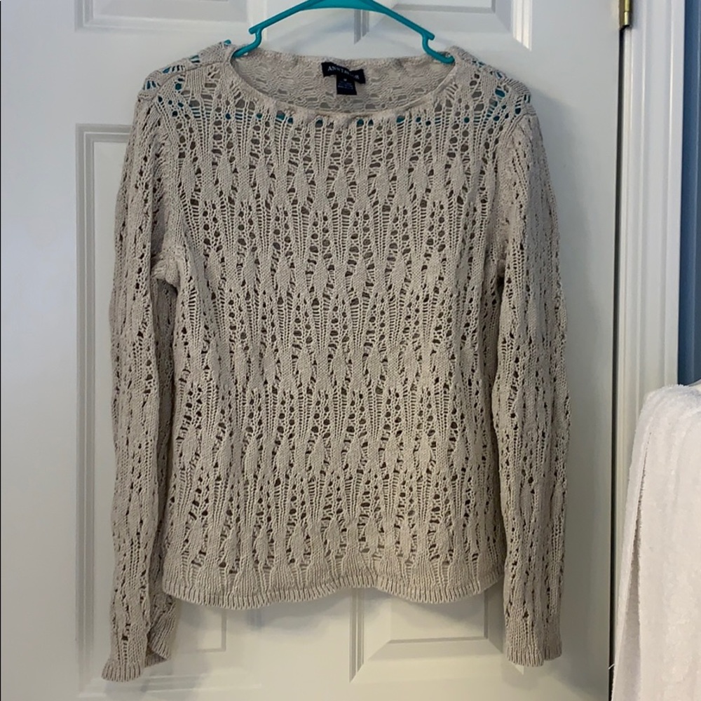 Crocheted sweater